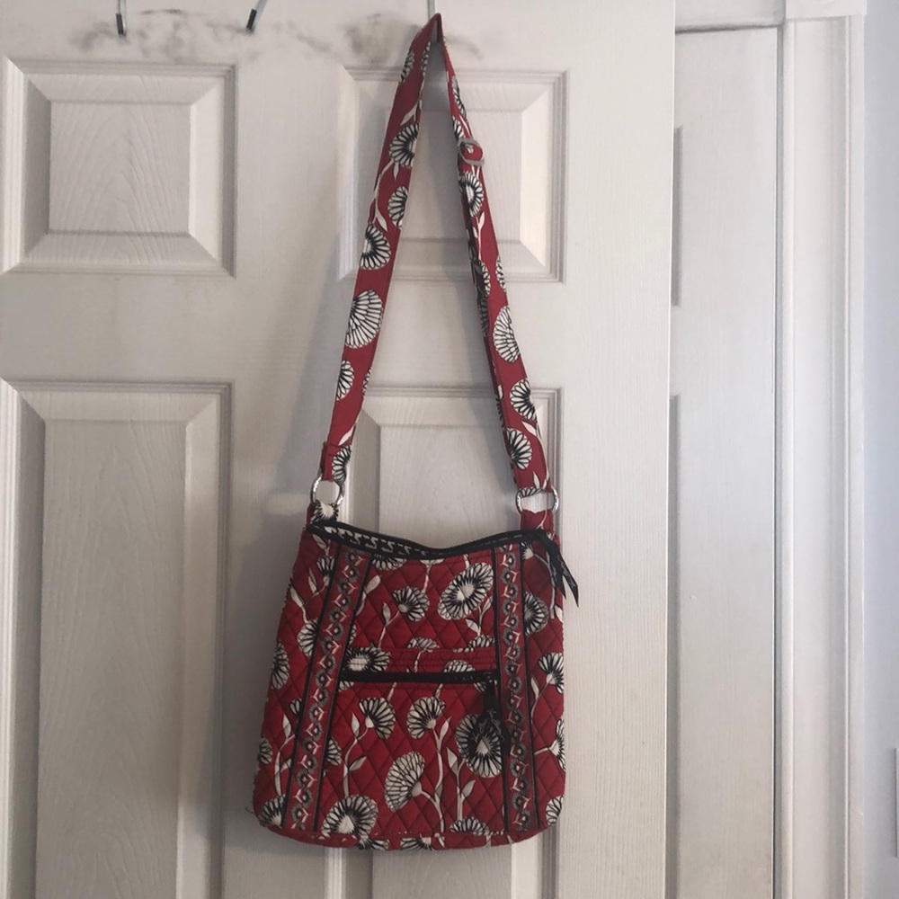 Vera Bradley Red Hipster Bag